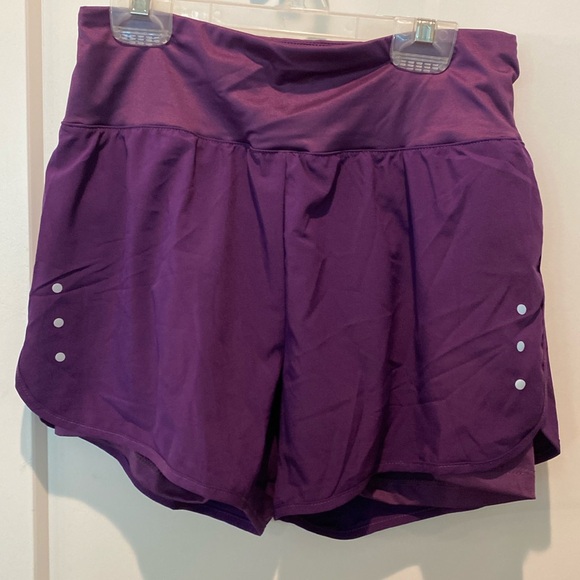 Ksmien Pants - Kamien 2 in 1 Running Short w/Built In Tight Shorts. Has Phone Pocket. XS